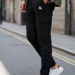 MENS CARGO JOGGERS ( 4 WAY LYCRA - BLACK ) – SB MIGRANT