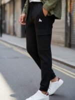 MENS CARGO JOGGERS ( 4 WAY LYCRA - BLACK ) – SB MIGRANT