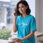 WOMENS CREW NECK T SHIRT ( BLUE) – SB ESTIVAL CN