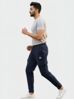 MENS CARGO JOGGERS ( 4 WAY LYCRA - DARK GREY) – SB MIGRANT - Image 4