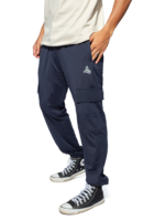MENS CARGO JOGGERS ( 4 WAY LYCRA - NAVY BLUE ) – SB MIGRANT