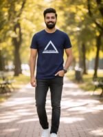 CREW NECK TRIANGLE T-SHIRT - SB PURE CN