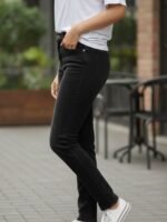 WOMENS SLIM FIT JEANS ( BLACK ) – SB ESTIVAL SLIMFIT - Image 3