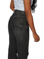 WOMENS BAGGY FIT JEANS ( BLACK ) – SB ESTIVAL BAGGYFIT - Image 3