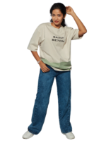 WOMENS BAGGY FIT JEANS ( BLUE ) – SB ESTIVAL BAGGYFIT - Image 3